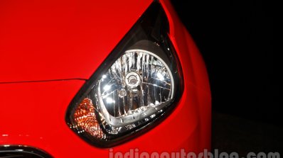 Fiat Punto Evo headlamp at the launch