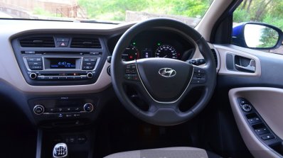 Hyundai Elite i20 Diesel Review dashboard