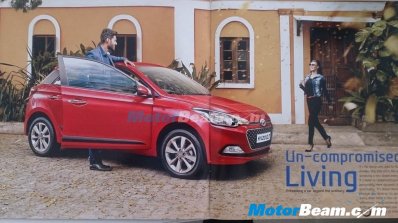 Hyundai Elite i20 brochure front quarter