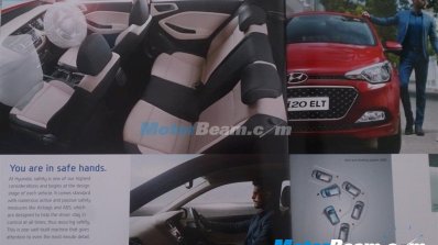 Hyundai Elite i20 brochure interiors
