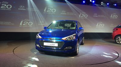 Hyundai Elite i20 launch live front view