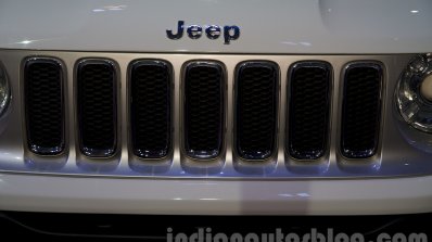 Jeep Renegade grille at the Moscow Motor Show 2014