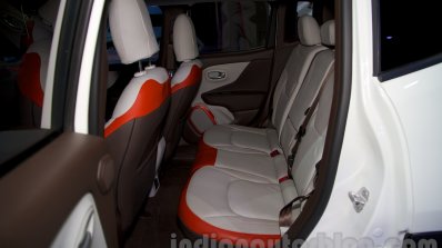 Jeep Renegade rear seats at the Moscow Motor Show 2014