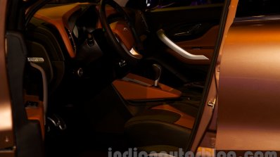 Lada X-Ray Concept 2 front seat at Moscow Motor Show 2014