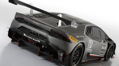Lamborghini Huracan LP 620-2 Super Trofeo rear three quarter