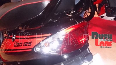 Mahindra Rodeo UZO 125 spied rear