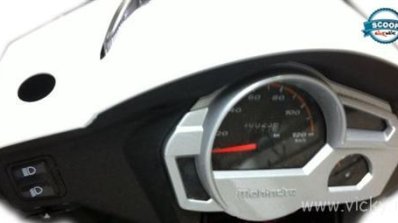Mahindra Zesto (G101) spied speedo meter