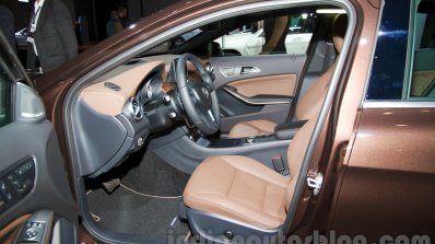Mercedes GLA interior at the Moscow Motorshow 2014