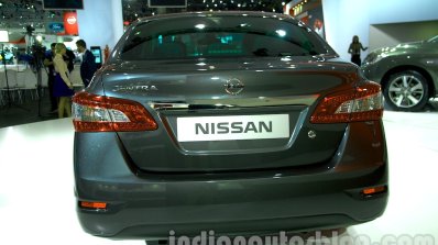 Nissan Sentra at the 2014 Moscow Motor Show rear