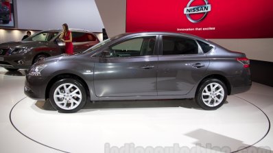 Nissan Sentra at the 2014 Moscow Motor Show side