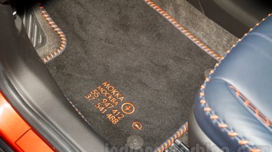 Opel Mokka 77 Moscow Edition floor mat at the 2014 Moscow Motor Show