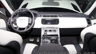 Range Rover Sport SVR at the 2014 Moscow Motor Show interior