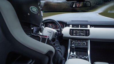 Range Rover Sport SVR press image interior