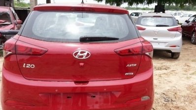 Spied 2015 Hyundai Elite i20 rear
