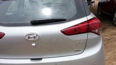 Spied 2015 Hyundai Elite i20 taillight