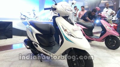 TVS Scooty Zest 110 launch