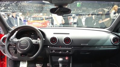 2015 Audi RS3 Sportback dashboard at the 2015 Geneva Motor Show