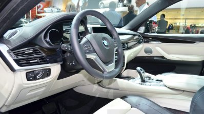 2015 BMW X6 dashboard at the 2014 Paris Motor Show