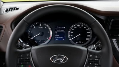 2015 Hyundai i20 Europe press shot cluster