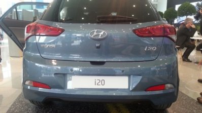 2015 Hyundai i20 European spec rear live image