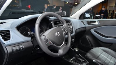 2015 Hyundai i20 interior at the 2014 Paris Motor Show