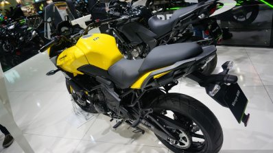 2015 Kawasaki Versys 650 rear three quarters left at the INTERMOT 2014