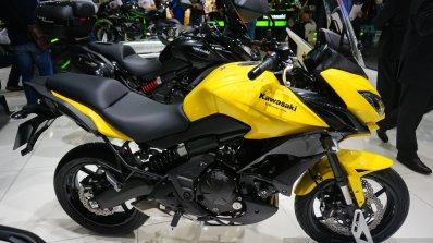 2015 Kawasaki Versys 650 side at the INTERMOT 2014