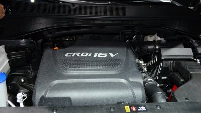 2015 Kia Sorento engine at the 2014 Paris Motor Show