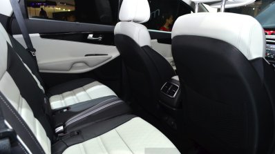 2015 Kia Sorento rear seat at the 2014 Paris Motor Show
