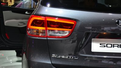 2015 Kia Sorento taillamp at the 2014 Paris Motor Show