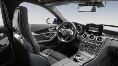 2015 Mercedes C 63 AMG S cockpit press image