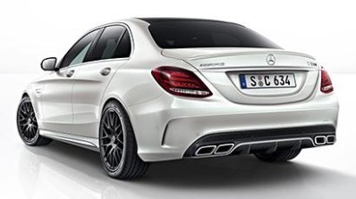 2015 Mercedes C 63 AMG rear three quarters low res