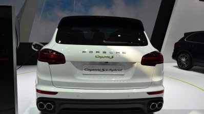 2015 Porsche Cayenne S E-Hybrid rear