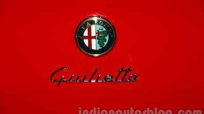 Alfa Romeo Giulietta badge at the 2014 Indonesia International Motor Show