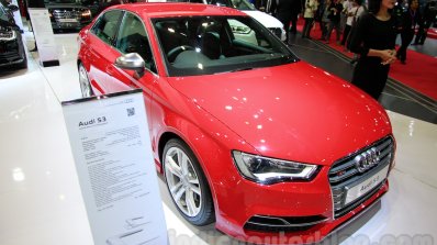 Audi S3 front three quarters left at the 2014 Indonesia International Motor Show