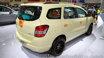 Chevrolet Spin Limited Edition rear three quarters right at the 2014 Indonesia International Motor Show