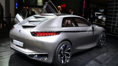 Citroen Divine DS Concept rear three quarters at the 2014 Paris Motor Show