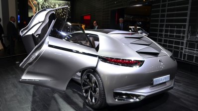 Citroen Divine DS Concept rear three quarters left at the 2014 Paris Motor Show