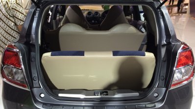 Datsun Go+ Panca boot at the 2014 Indonesia International Motor Show