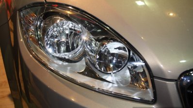 Fiat Linea facelift headlamp at the 2014 Nepal Auto Show