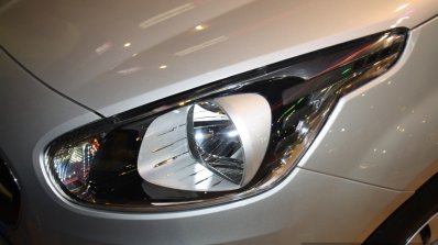 Fiat Punto Evo headlamp at the 2014 Nepal Auto Show