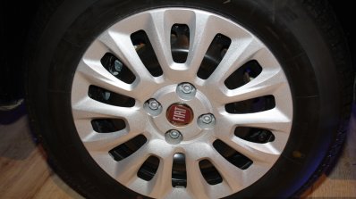 Fiat Punto Evo wheel at the 2014 Nepal Auto Show