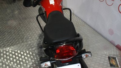 Hero Passion Pro TR rear at the 2014 Nepal Auto Show