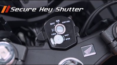 Honda CBR150R facelift keyhole