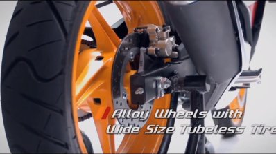 Honda CBR150R facelift rear disc brake