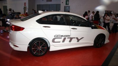 Honda City Mugen side at the Philippines Internatinal Motor Show 2014