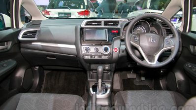 Honda Jazz RS Black Top dashboard at the Indonesia International Motor Show 2014