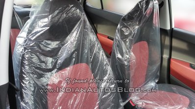 Hyundai Grand i10 SportZ edition front seats