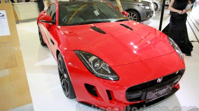 Jaguar F-Type S Coupe at the 2014 Indonesia International Motor Show front quarter