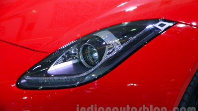 Jaguar F-Type S Coupe at the 2014 Indonesia International Motor Show headlight